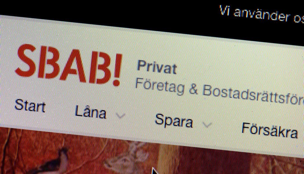 Janerik Henriksson/TT: SBAB höjer räntan. Arkivbild.
