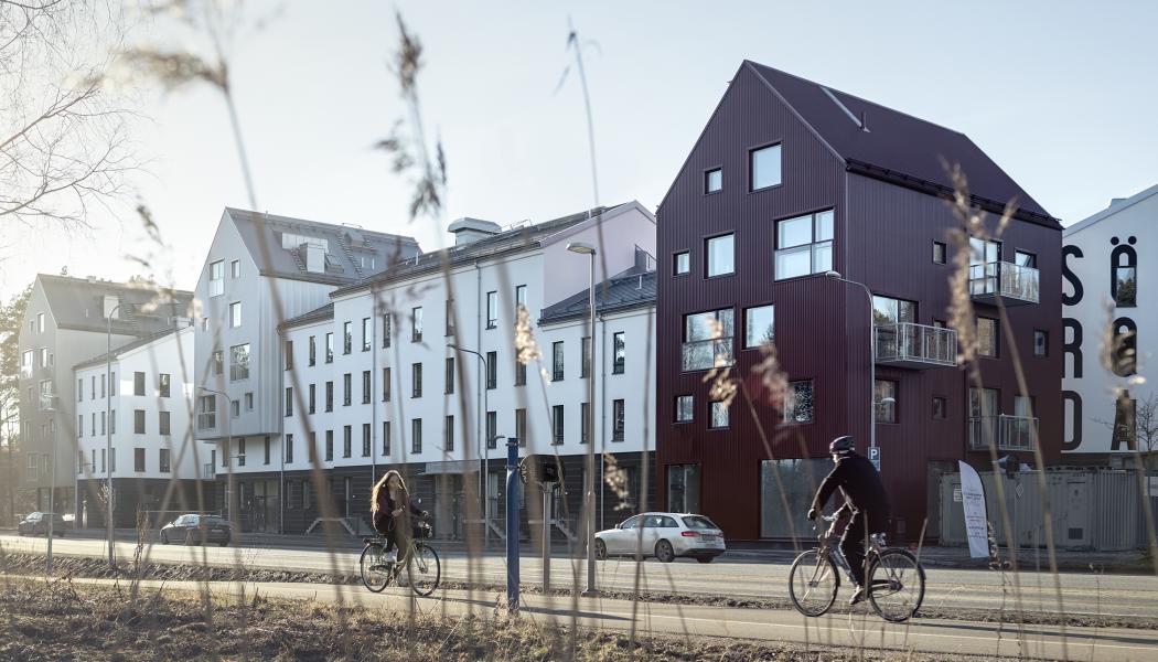 Hyresrätter i Södra Rosendal. Bild: Uppsalahem