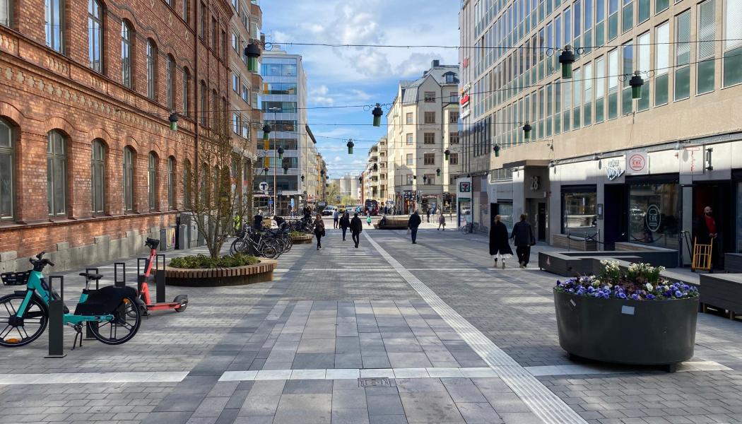 Hornsbruksgatan, vy mot Långholmsgatan. Foto: Anette Ullskog