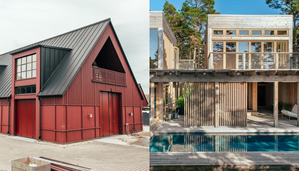 Kullabergs vingård och Villa Meltem är nominerade till Träpriset 2024 Foto: Emil Nordin