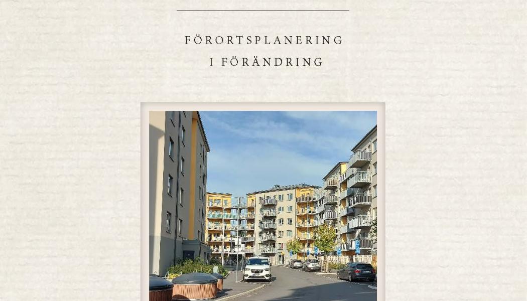Boken Bostadsbyggandet i Farsta 1980-2025 av Hans Lind. Pressbild: Stockholms Stad