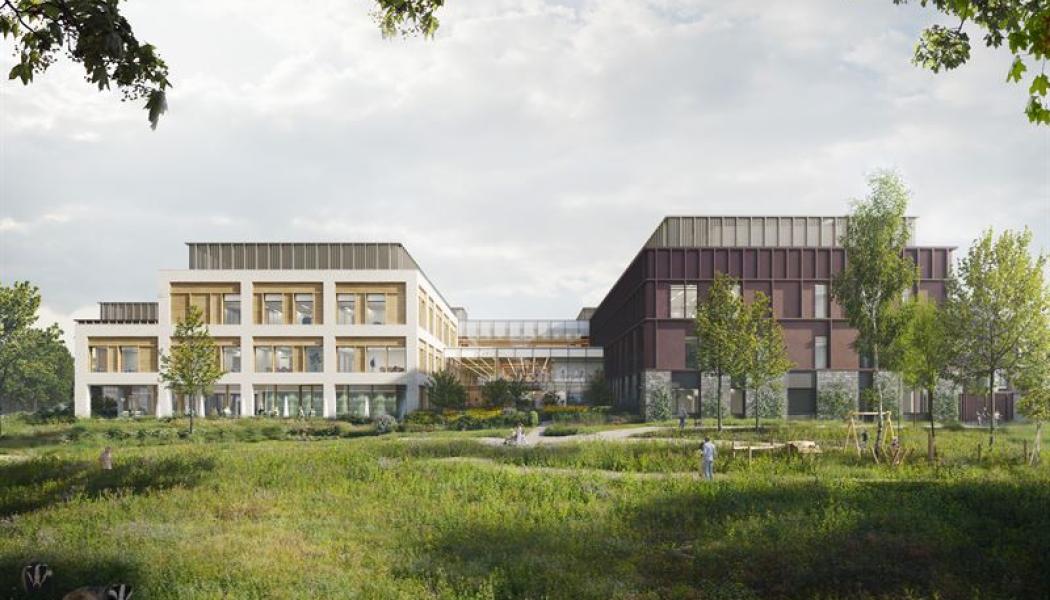 The new Velindre Cancer Centre. Illustration: White Arkitekter