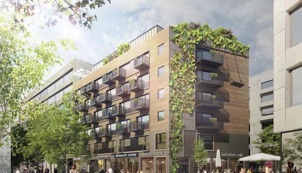 Green house. Illustration: A-gruppen i Sverige AB