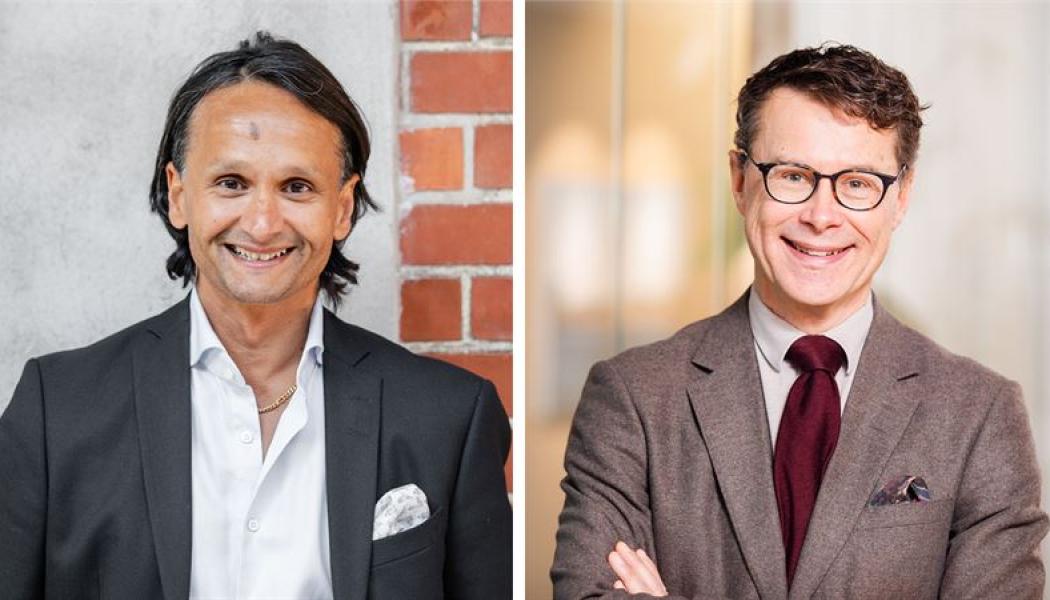 Andreas Ivarsson och Arvid Liepe. Foto: Josefin Widell Hultgren