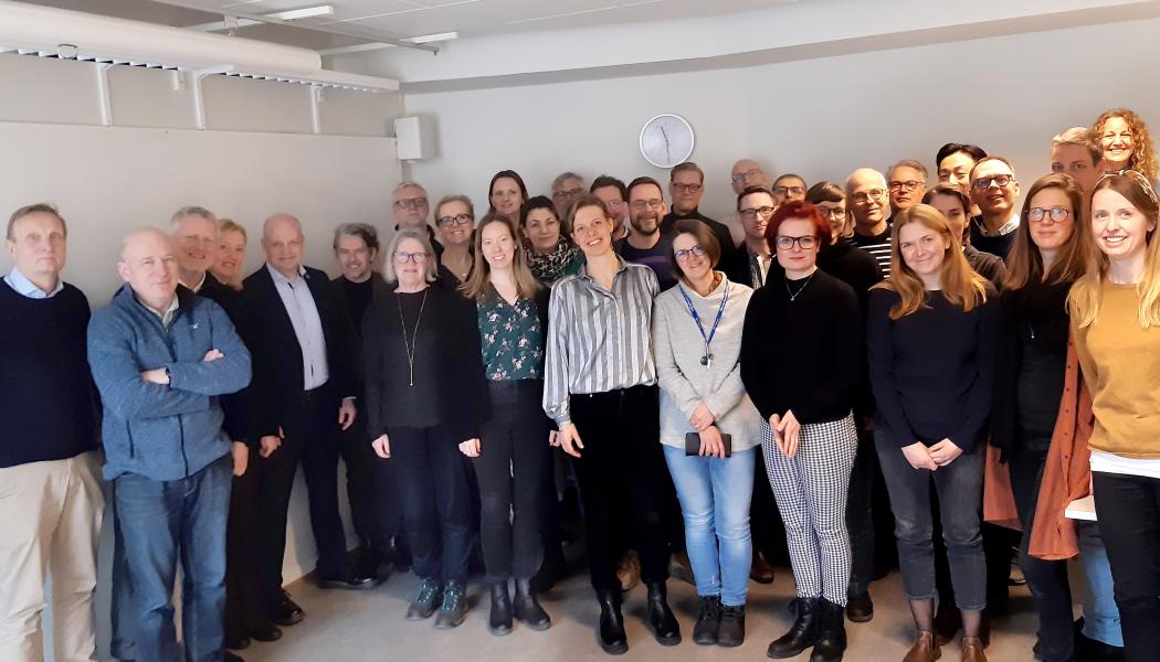 Representanter för de 15 företagen och organisationerna träffades den 15 februari. Foto: Lunds kommun