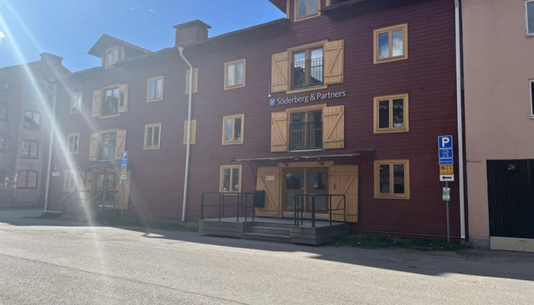Den nya fastigheten ligger på Alderholmen i Magasinsområdet, centrala Gävle. Foto: Diös