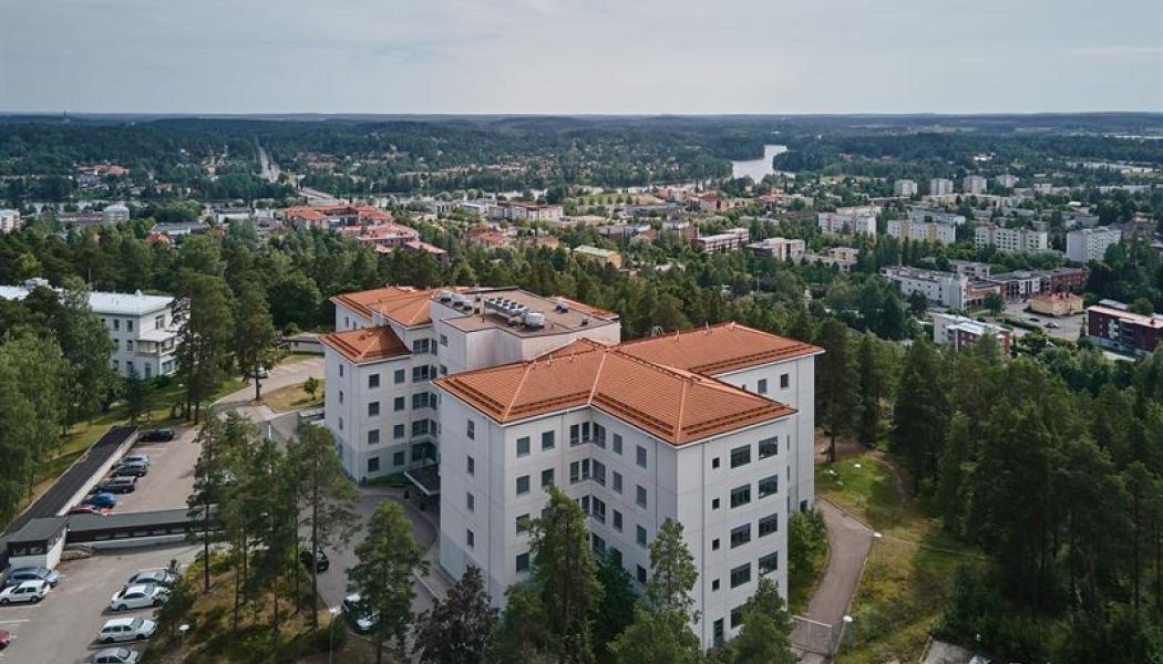 Kymmenedalens psykiatriska sjukhus i Kouvola. Foto: Misa Kannos