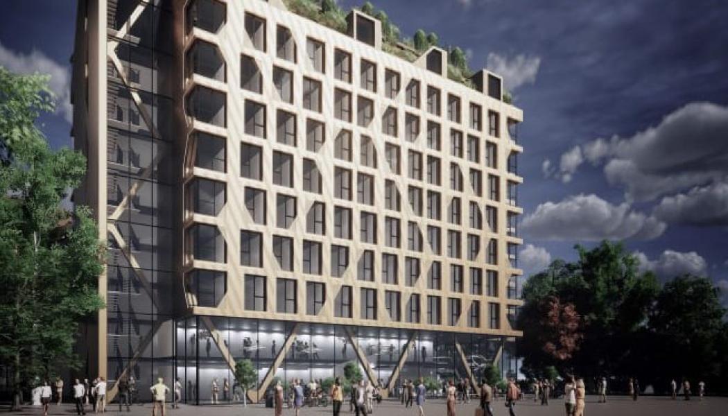 I anslutning till Masttorget i Västra Hamnen kommer runt 589 studentbostäder att byggas i enlighet med det egna konceptet.