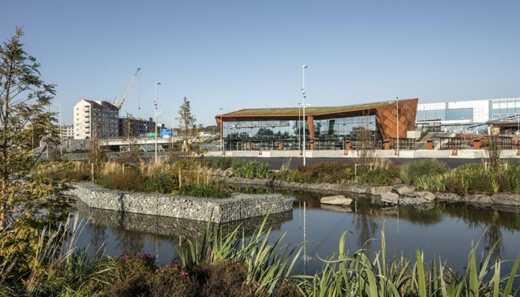 Kungälvs resecentrum/White Arkitekter. Foto: Kalle Sanner