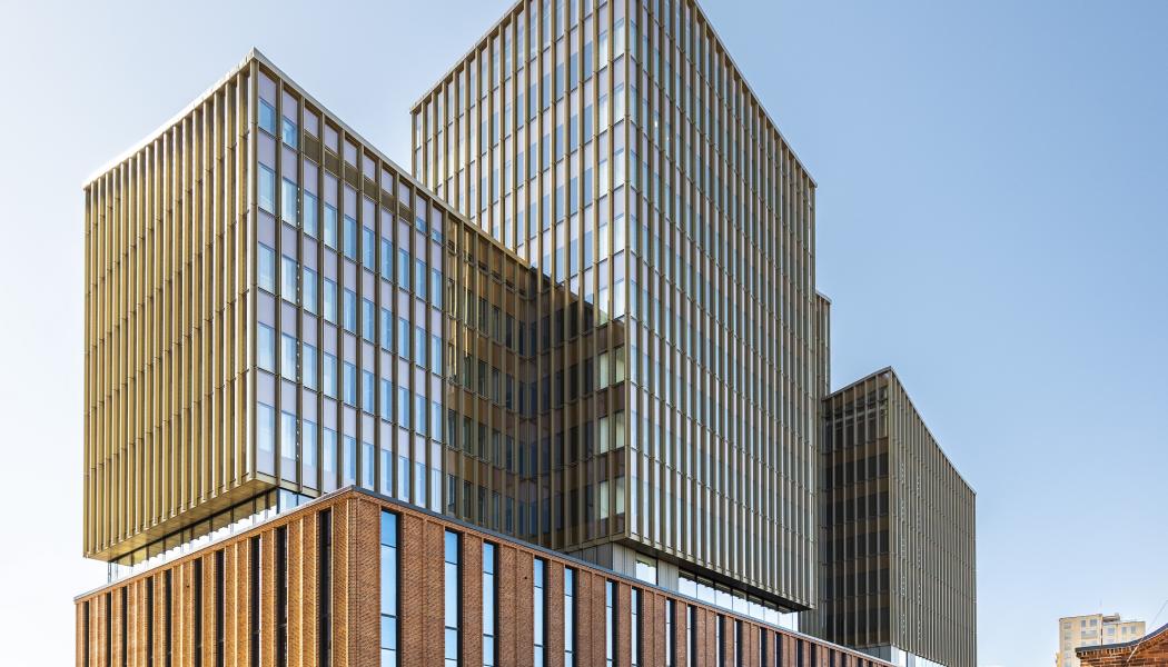 Malmö domstolsbyggnad vinner Årets Fasad 2023, till vilken Wienerberger har levererat fasadtegel. Bildrättigheter: Castellum.