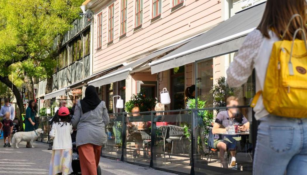Diös utvecklar för W i centrala Östersund. Pressbild: Diös