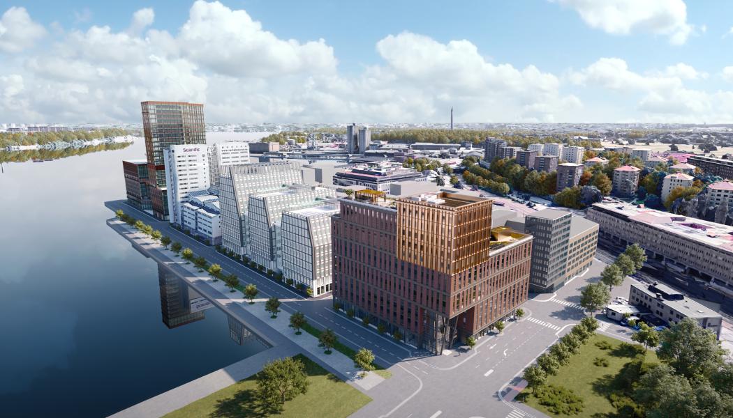 Portalen, Värtahamnen. Foto: Bonnier fastigheter