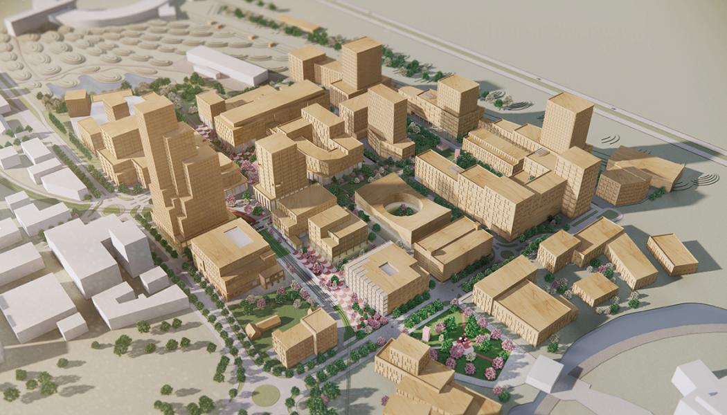 Humanistisk high tech när Lunds Science Village utformas Bild: Fojab