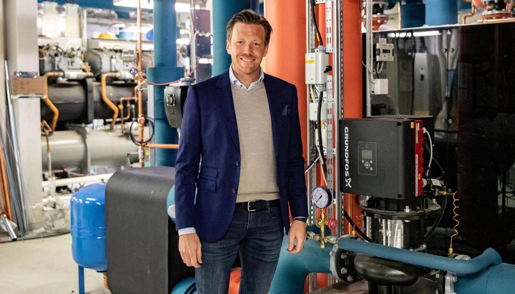 Henrik Pihlblad, operativ risk- och säkerhetschef på Skandia Fastigheter. Foto: Skandia Fastigheter