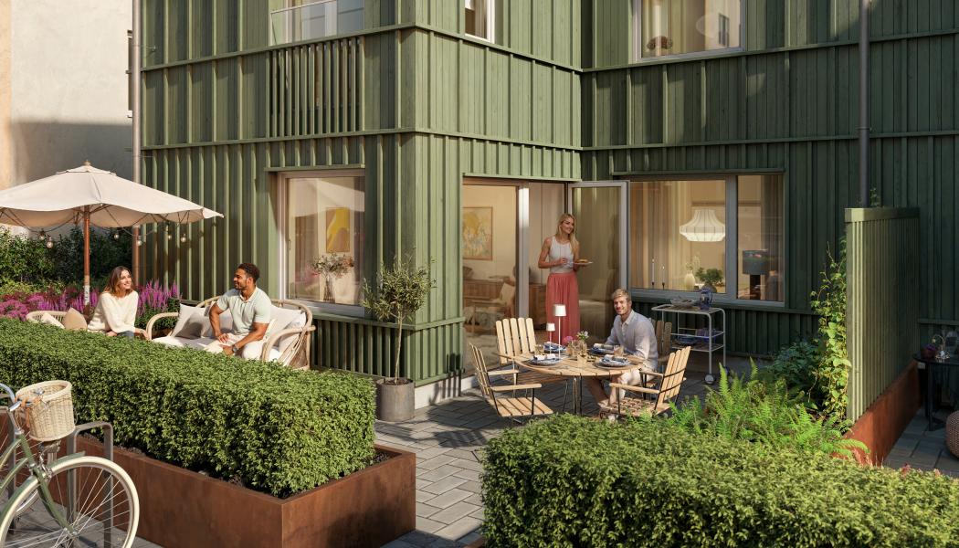 HSB brf Diktafonen. Illustration: Monkey in Silk