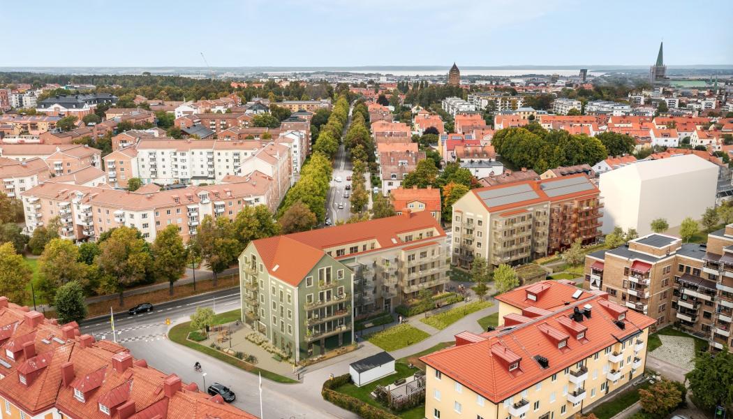 Djurgårdsbacken. Pressbild: HSB Regionalt