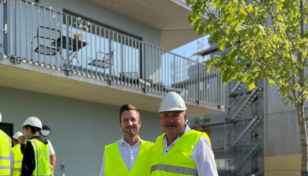 Jacob Karlsson och Jan Persson. Pressbild: Kilenkrysset