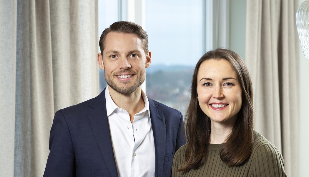 Jonas Jonsson & Jenny Jonsson, ByggVesta Ab. Pressbild: Byggvesta