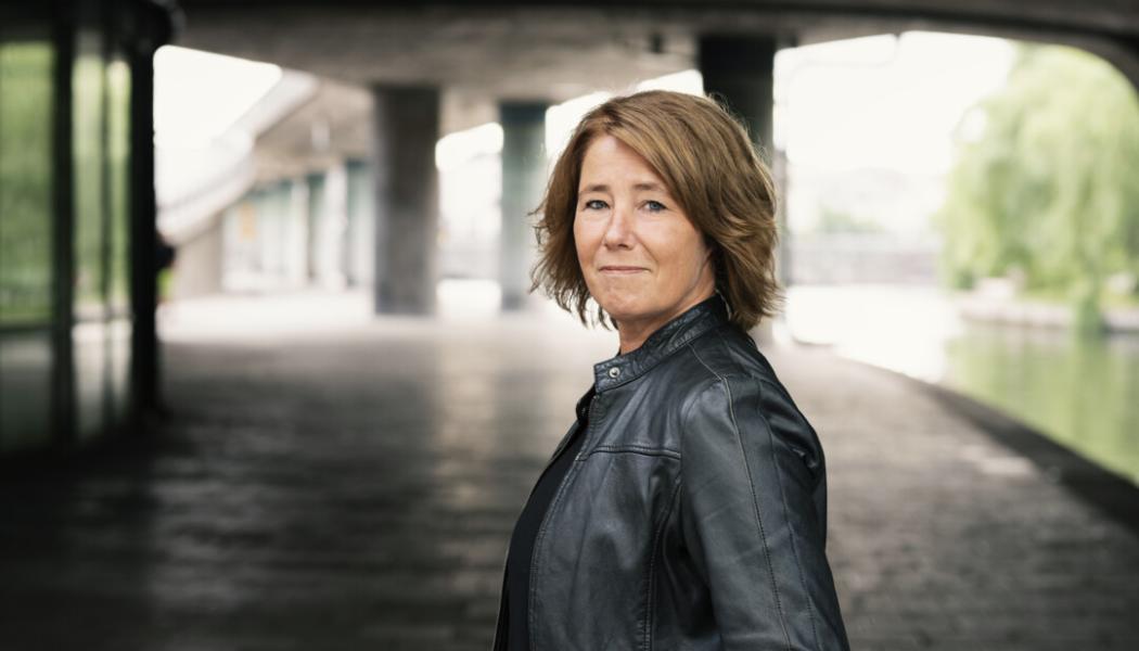 Johanna Frelin, vd på Riksbyggen. Foto: Riksbyggen