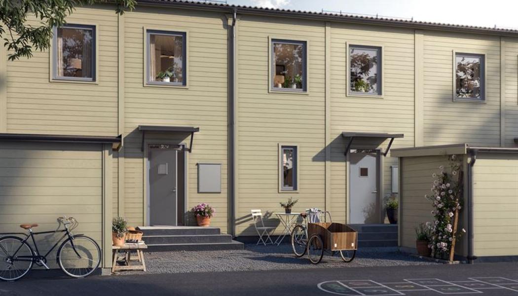    
Exteriör gatvy. Pressbild: Lynea