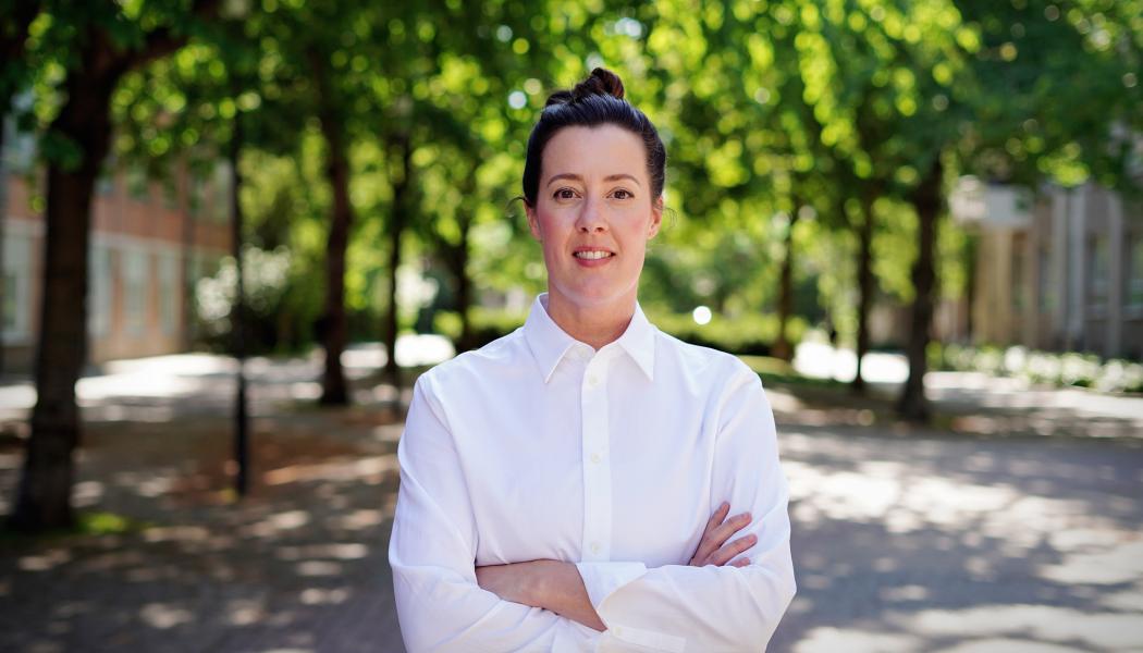 Maja Ivarsson blir Nyréns Arkitektkontors nya VD. Foto: Nyréns
