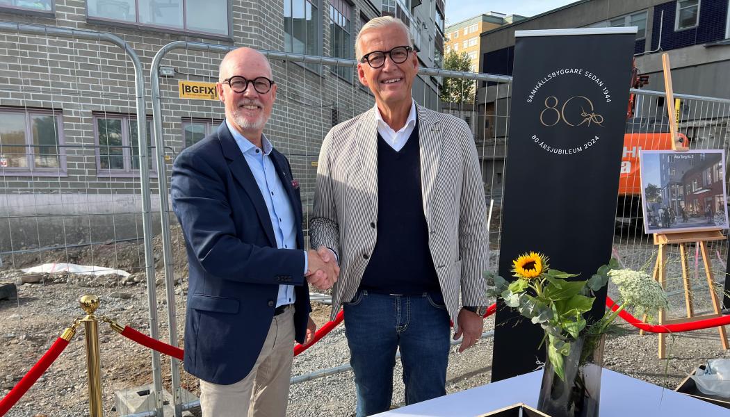 Mats och Hans. Pressbild: Wallenstam
