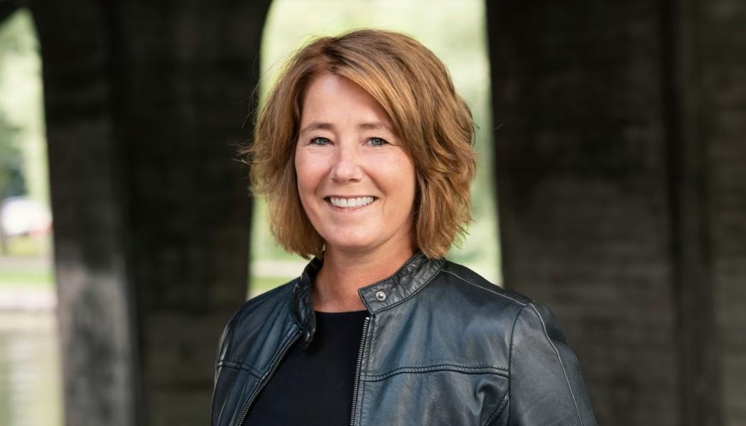 Johanna Frelin, vd på Riksbyggen. Foto: Riksbyggen