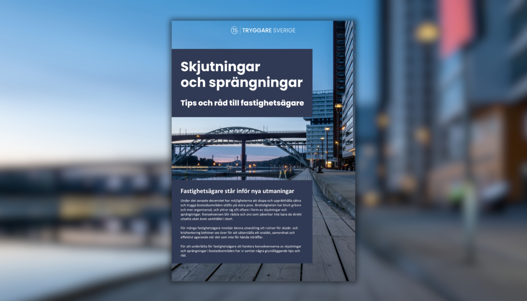 Pressbild: Stiftelsen Tryggare Sverige