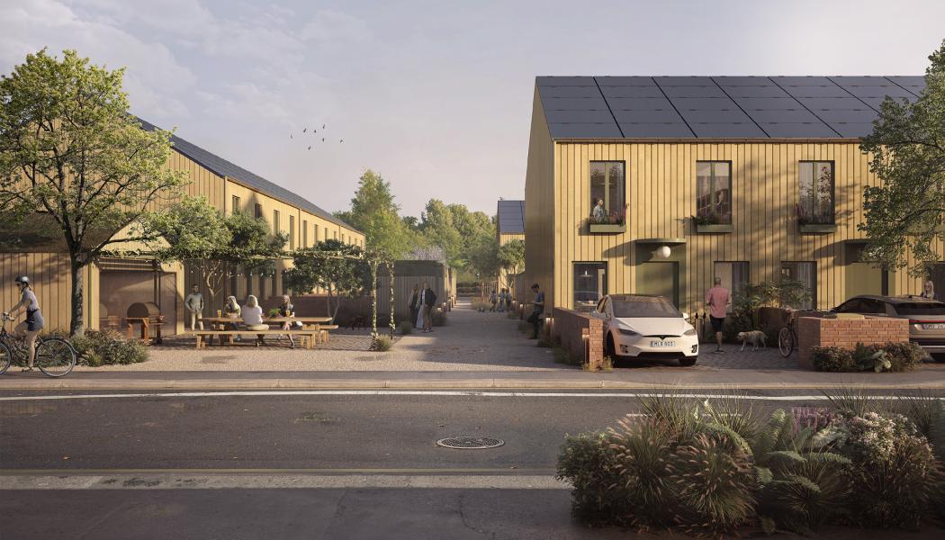 Illustration: Kaminsky Arkitektur 