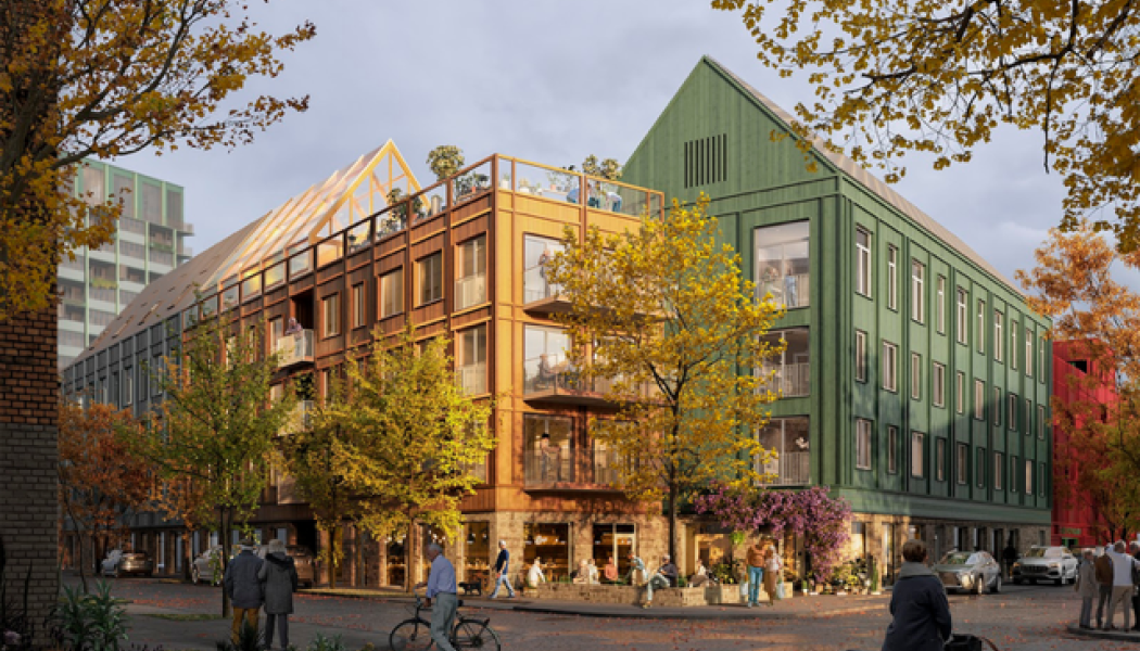 Det nya vård- och omsorgsboendet på Pottholmen i Karlskrona stod klart i juni 2024. Bildkälla: Fojab Arkitekter