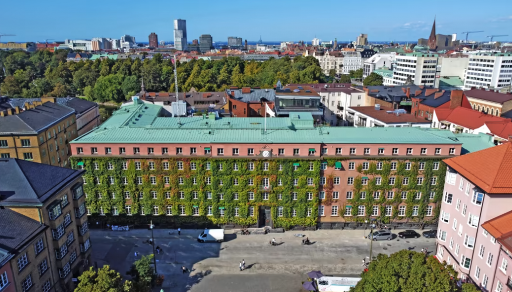 Riksbyggen Brf NEO Davidshall i Malmö finalist till Årets projekt i Guldhemmet. Foto: Riksbyggen