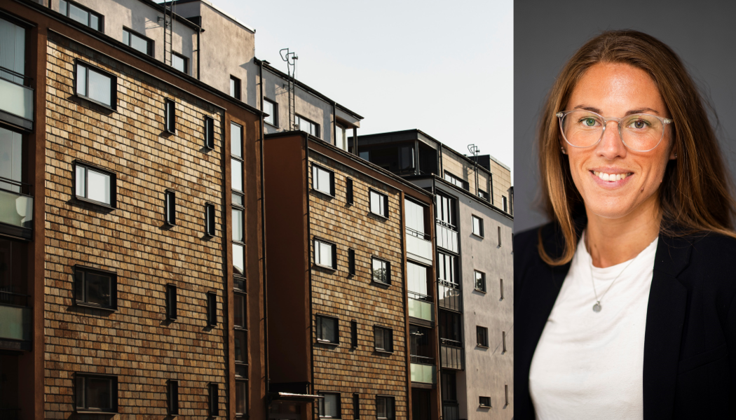 Cecilia Jutell, analytiker på HSB Stockholm. Foto: HSB Stockholm