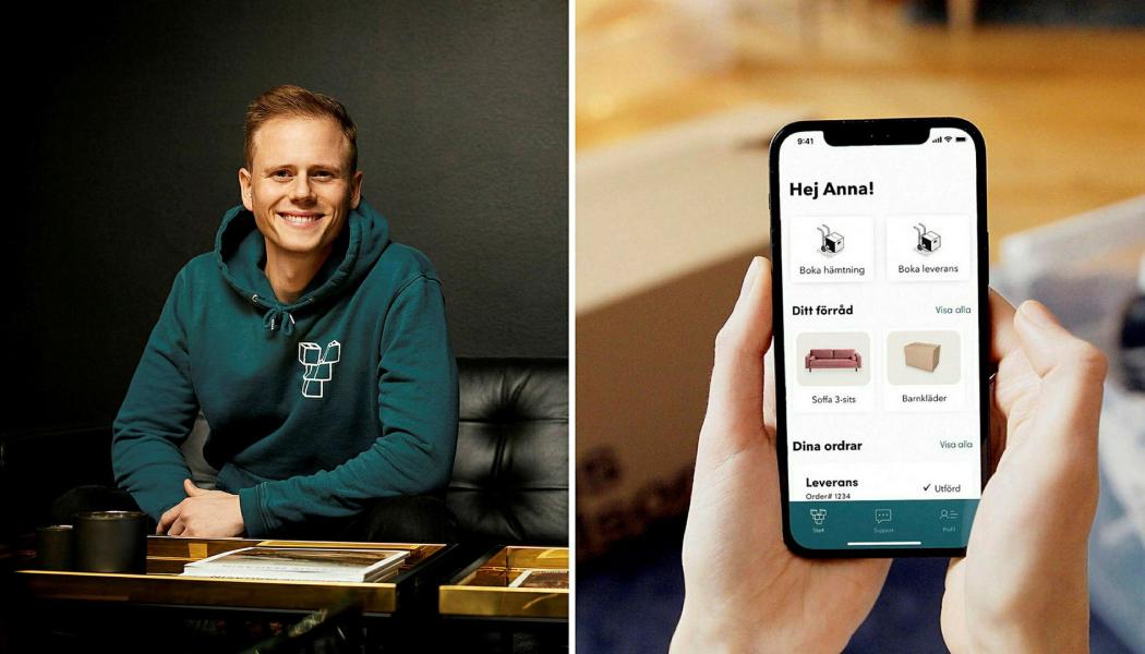Sebastian Wiberg, vd och grundare av Vinden. Foto: Vinden