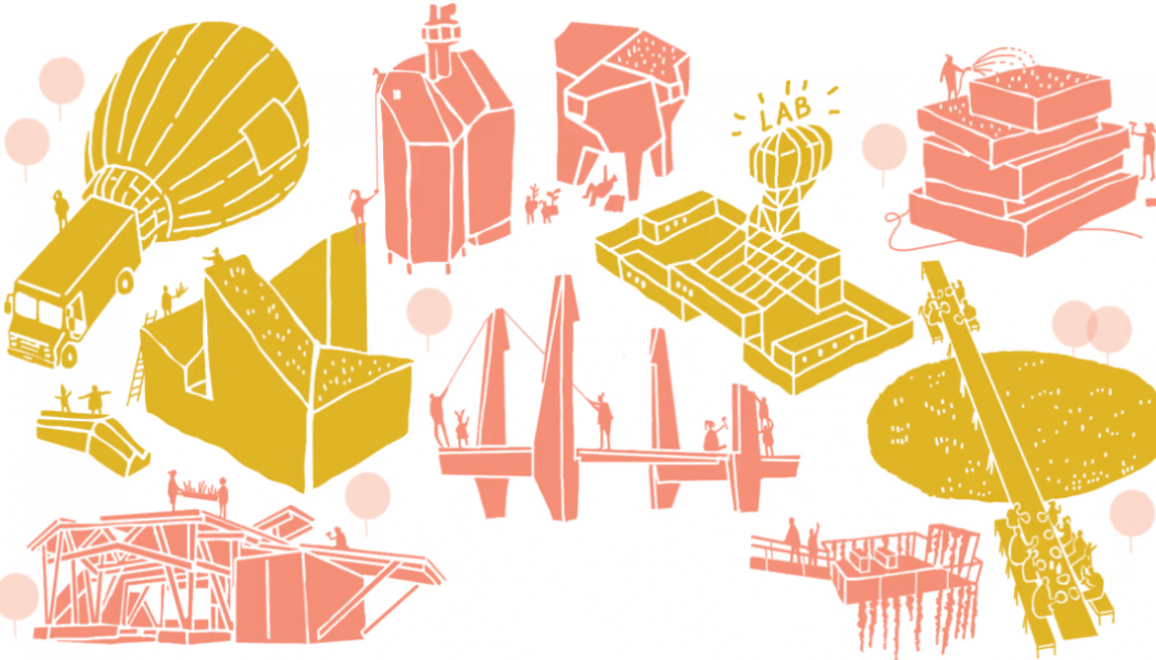 Idag lanseras Prototyp Göteborg - staden som utställning. Illustration: Rocío Soto