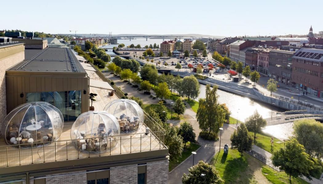 Hotellet öppnade 1 september 2021 och har varit i stort sett fullbelagt Foto: Clarion hotell Sundsvall