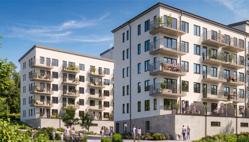 Sankt Jörgens Park. Pressbild: Skanska 
