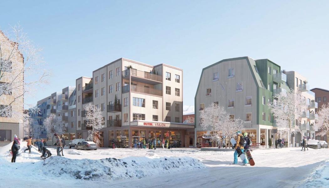 H2 säljer Torghusen vid Väsjö torg till Realy Bostad