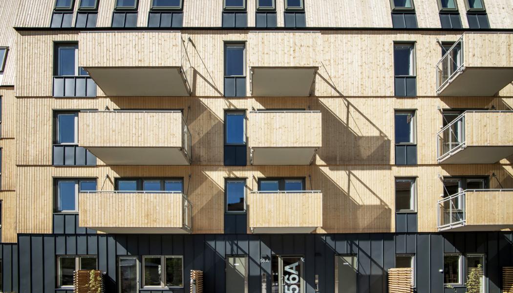 Trähuset i Sävja, LINK Arkitektur.  Av: Sebastian Lindqvist
Upphovsrätt: LINK Arkitektur