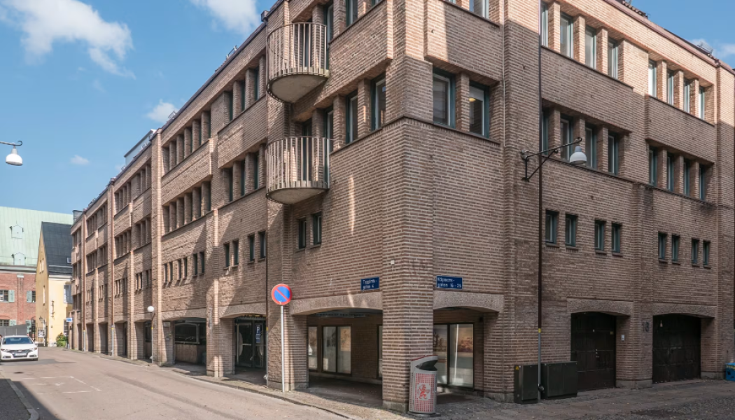 Traktören - Den gamla förvaltningsbyggnaden ska få nytt liv. Foto: Inhouse Tech