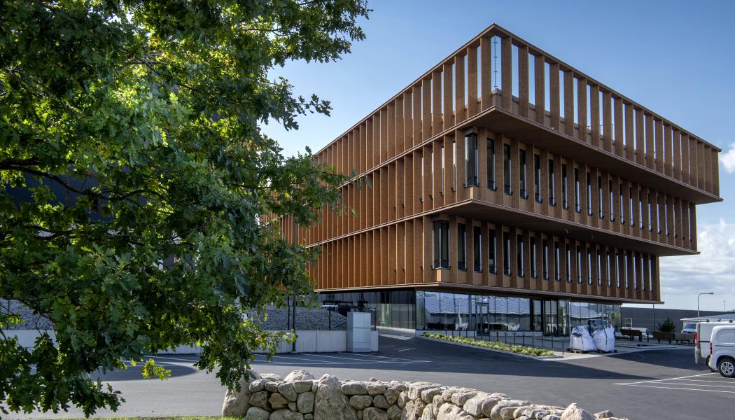 Viared Center är ritat av arkitekten Gert Wingårdh. Foto: RO-Gruppen