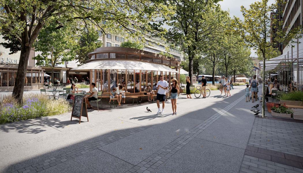 Visionsbild: Nyréns Arkitektkontor 