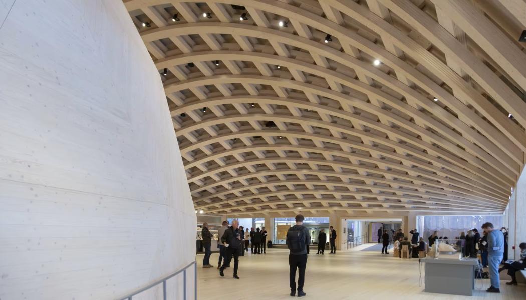 Stomentreprenören Blumer Lehmann är ett anrikt schweiziskt familjeföretag med spetskompetens inom parametrisk design. Fotograf: Anna Gerdén.