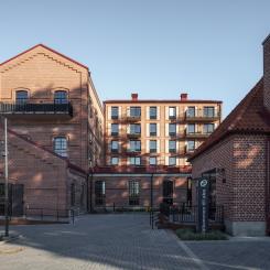 Spritfabriken i Eslöv. Pressbild: LINK Arkitektur