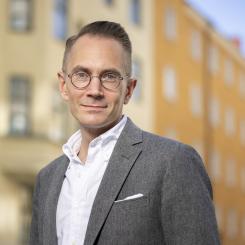 Oskar Öholm. Pressbild: Mäklarsamfundet