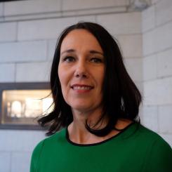 Joakim Goksör/TT: Annika Winsth, chefsekonom på Nordea, tror att Riksbanken sänker styrräntan i december. Arkivbild.