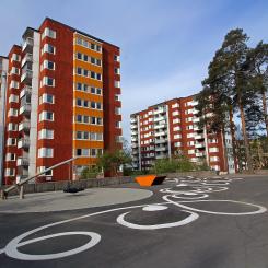 Brf Porkala, Akalla. Foto: Riksbyggen