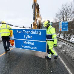 Gorm Kallestad/NTB/TT: NCC har släppt delårssiffror. Arkivbild på NCC-uppdrag i Norge.