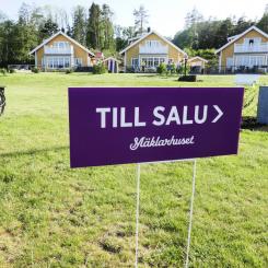 Erik Johansen/NTB/TT: Priserna sjönk på villor i Stockholm och Malmö i april. Arkivbild.