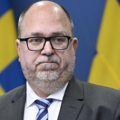 Henrik Montgomery/TT: Näringsminister Karl-Petter Thorwaldsson (S). Arkivbild