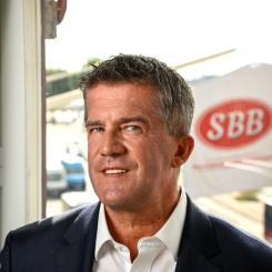 Anders Wiklund/TT: Fastighetsbolaget SBB, med vd och grundare Ilija Batljan, vill sälja fastigheter för nio miljarder. Arkivbild
